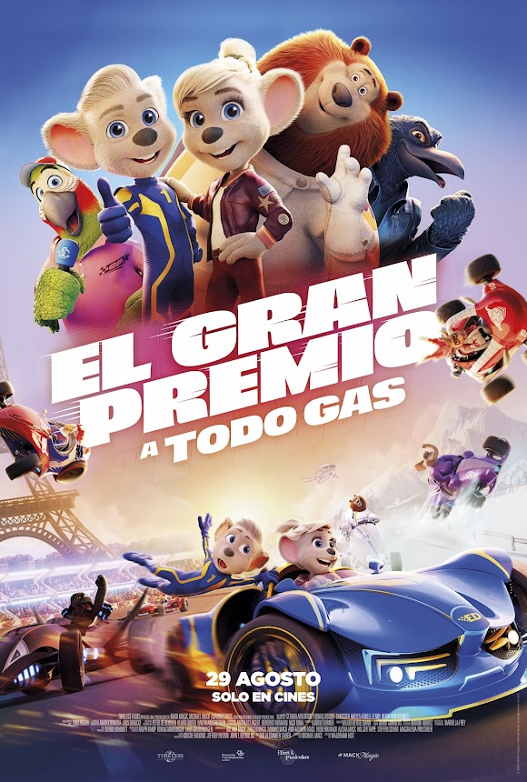 Cartel de la película El Gran Premio: A todo Gas