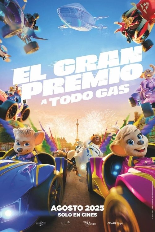 Cartel de la película El Gran Premio: A todo Gas