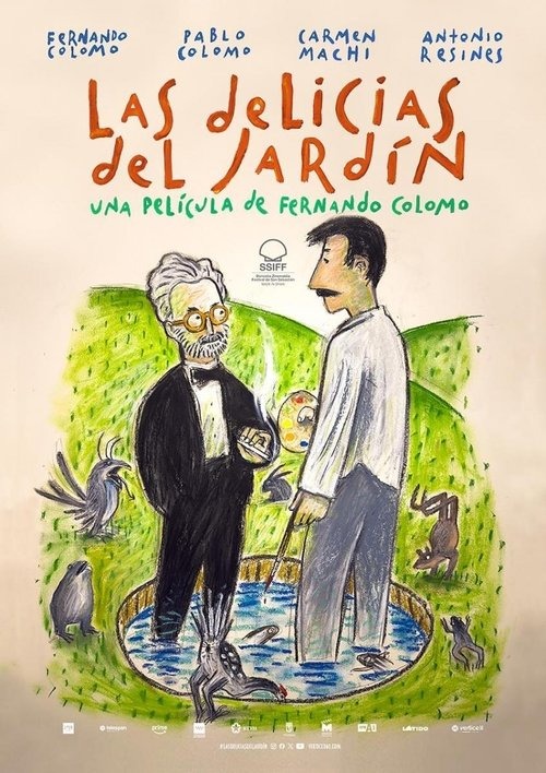 Cartel de la película Las delicias del jardín