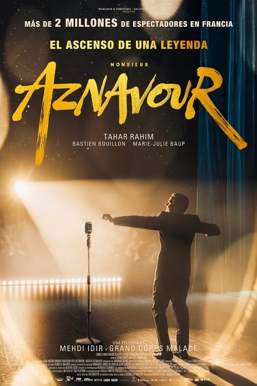 Cartel de la película Monsieur Aznavour