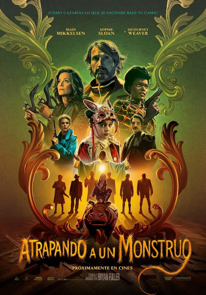 Cartel de la película Atrapando a un monstruo