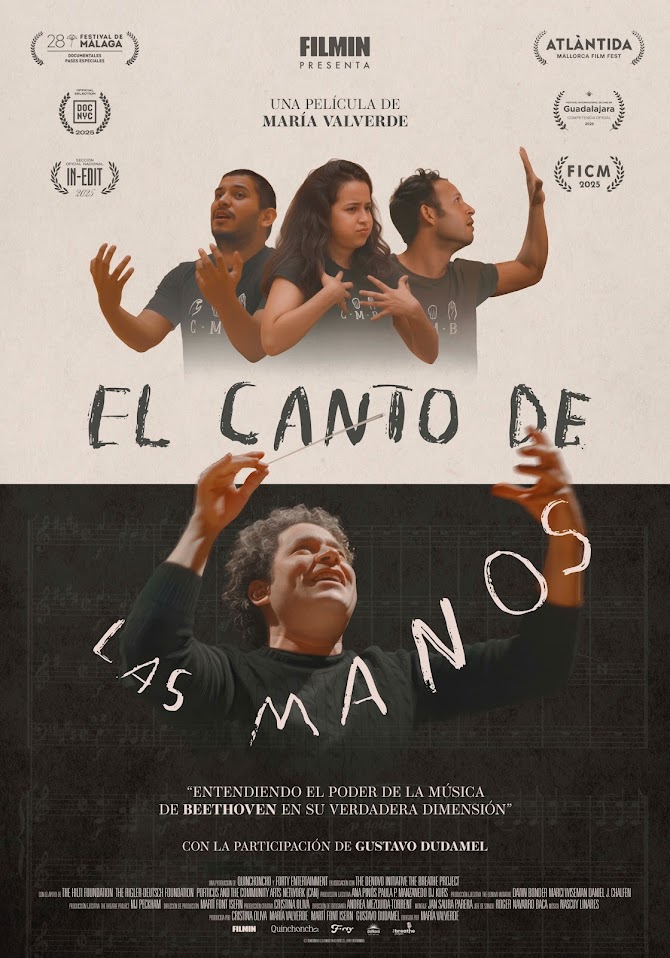 Cartel de la película El canto de las manos