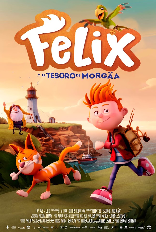 Cartel de la película Félix y el tesoro de Morgäa