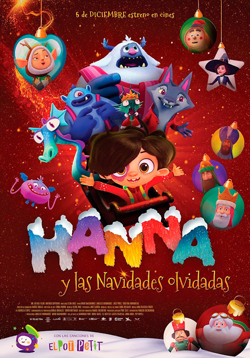 Cartel de la película Hanna y las navidades olvidadas