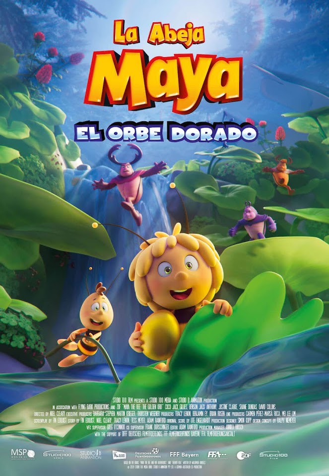 Cartel de la película La abeja Maya: El orbe dorado