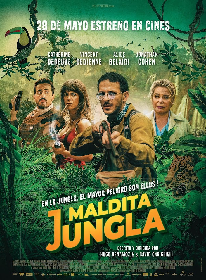 Cartel de la película Maldita jungla