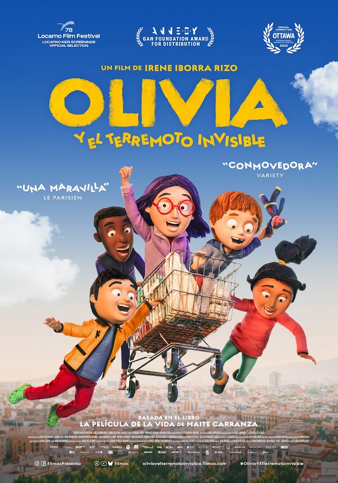 Cartel de la película Olivia y el terremoto invisible