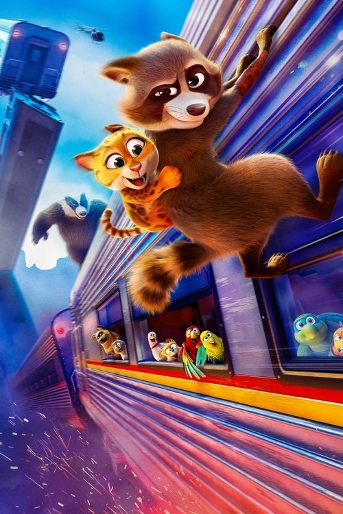 Cartel de la película Pets on a Train
