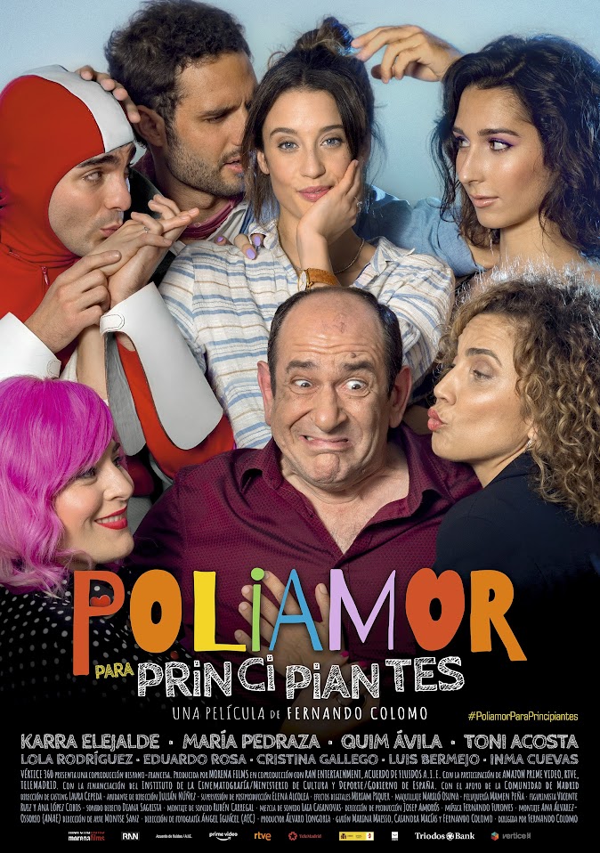 Cartel de la película Poliamor para principiantes