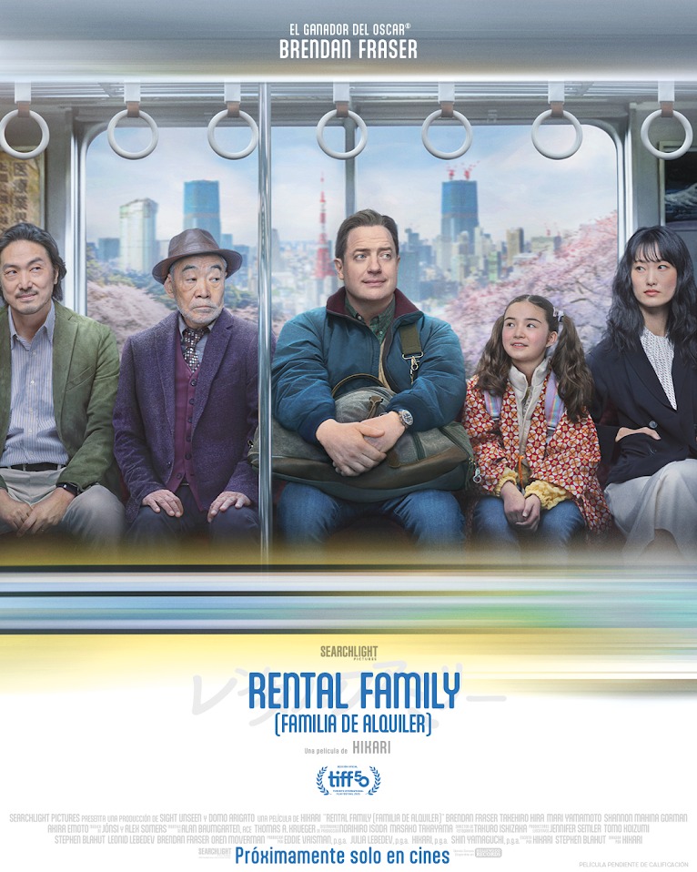 Cartel de la película Rental Family (Familia de alquiler)