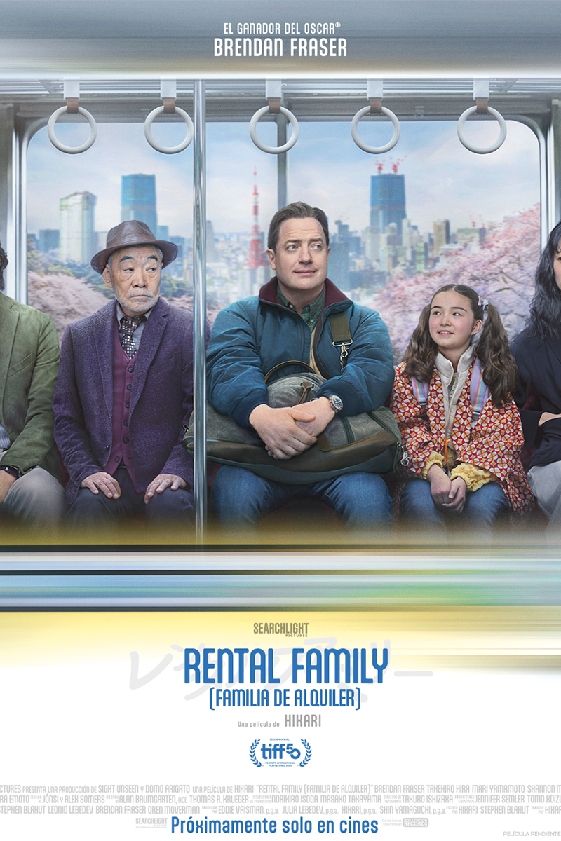Cartel de la película Rental Family (Familia de alquiler)