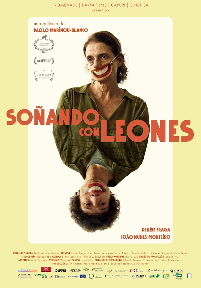 Cartel de la película Soñando con leones