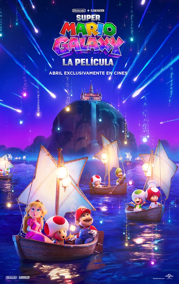 Cartel de la película Super Mario Galaxy: La película
