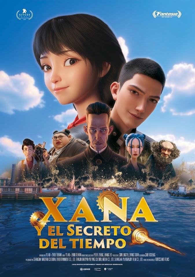 Cartel de la película Xana y el secreto del tiempo