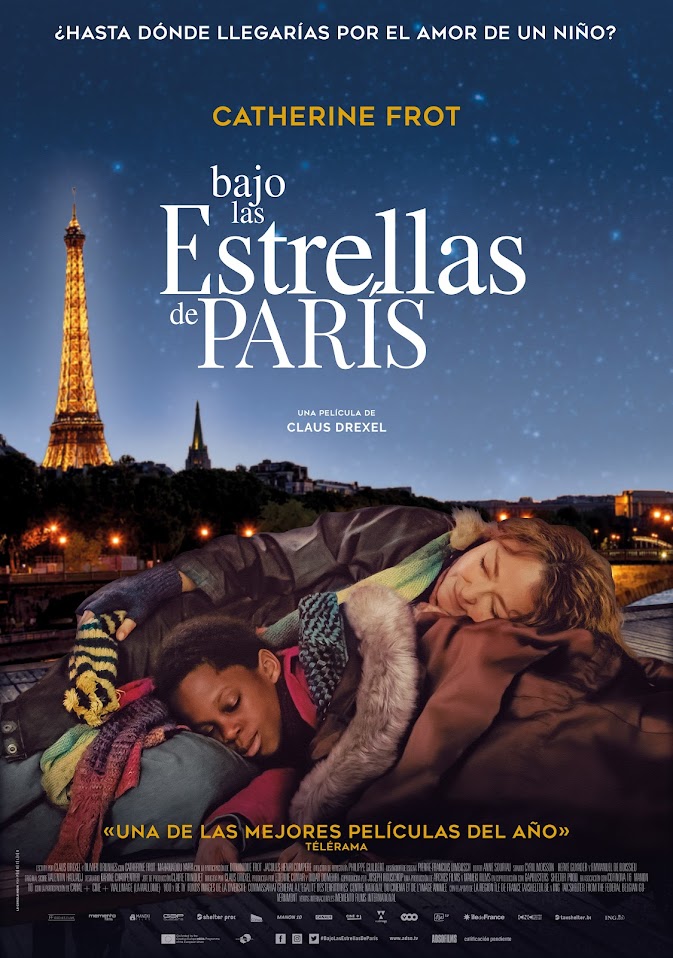 Cartel de la película Bajo las estrellas de París