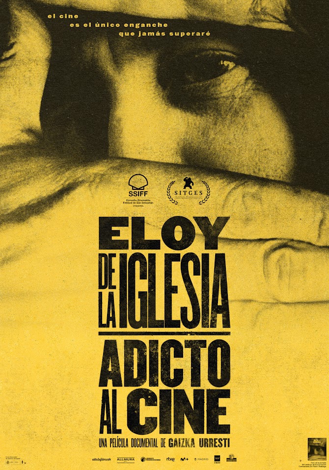 Cartel de la película Eloy de la Iglesia, adicto al cine