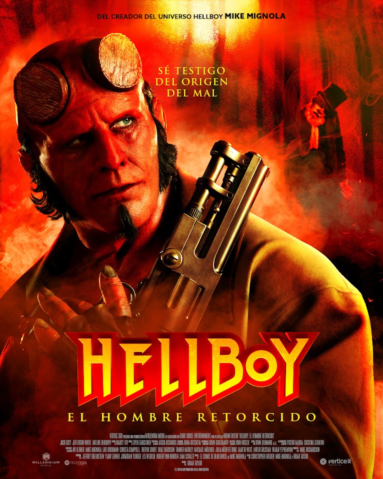 Cartel de la película Hellboy: El hombre retorcido
