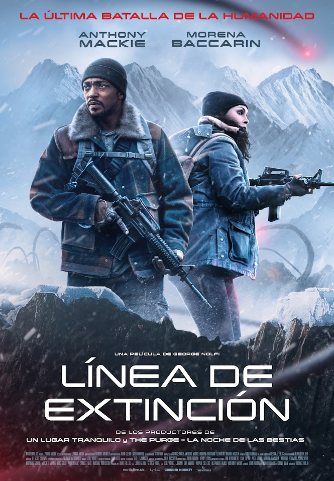 Cartel de la película Línea de extinción