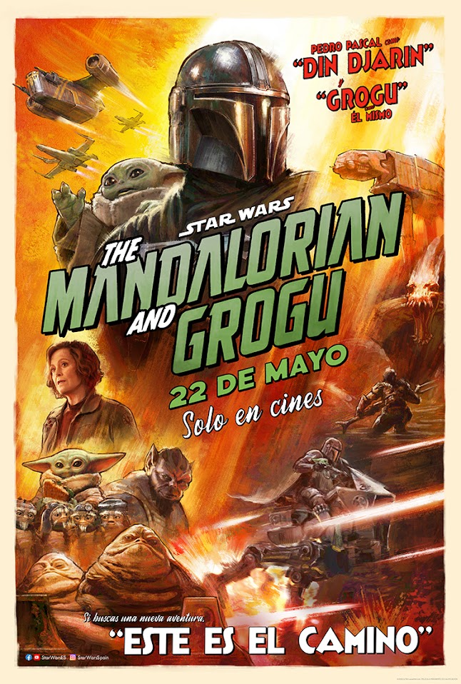 Cartel de la película Star Wars: The Mandalorian and Grogu