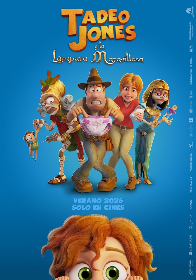 Cartel de la película Tadeo Jones y la lámpara maravillosa