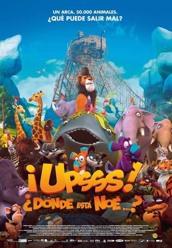 Cartel de la película ¡Upsss! 2 ¿Y ahora dónde está Noé?
