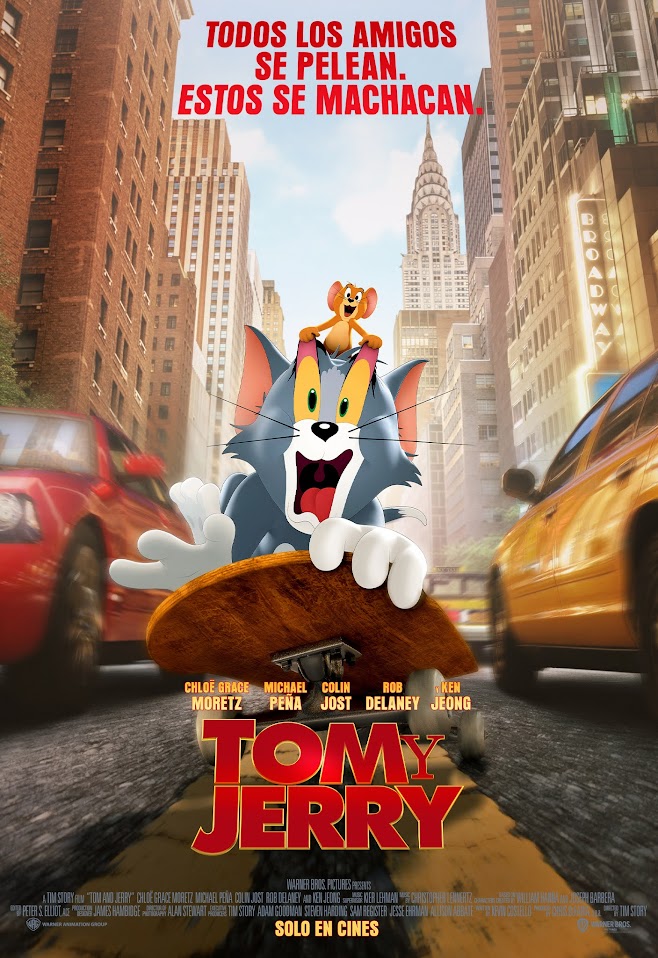 Cartel de la película Tom y Jerry