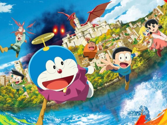 Doraemon Aventuras en el mundo del arte fondo