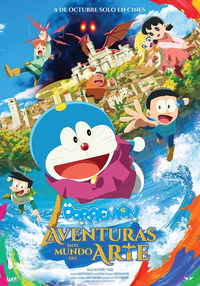 Cartel de la película Doraemon: Aventuras en el mundo del arte
