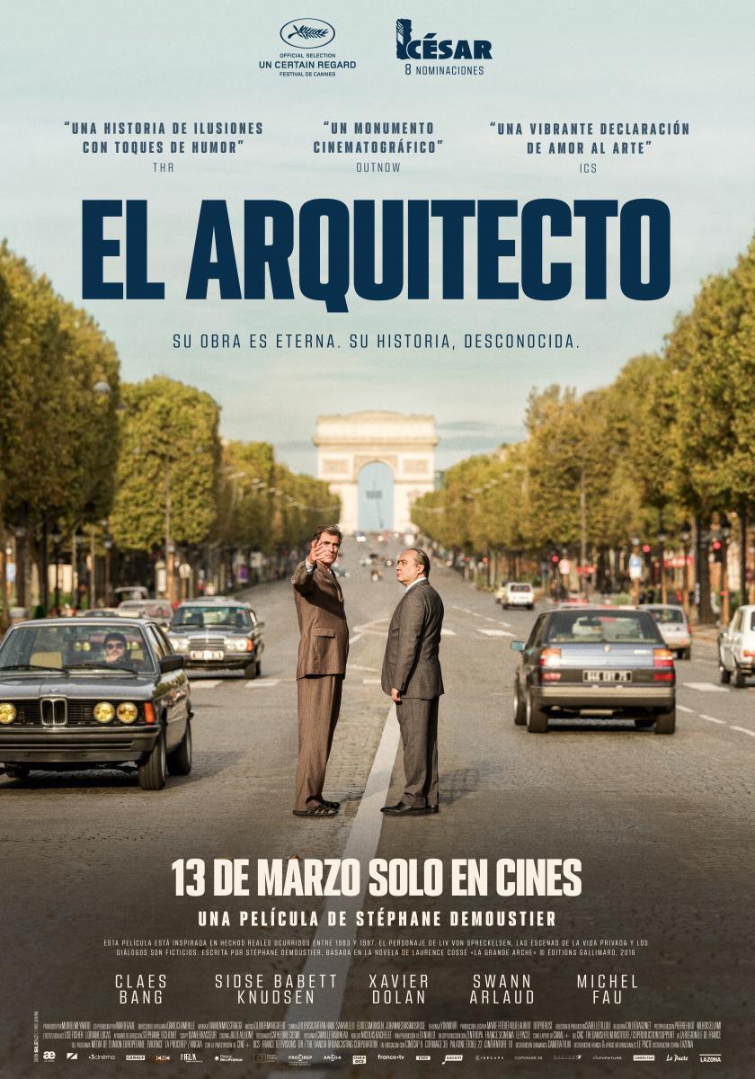 Cartel de la película El arquitecto