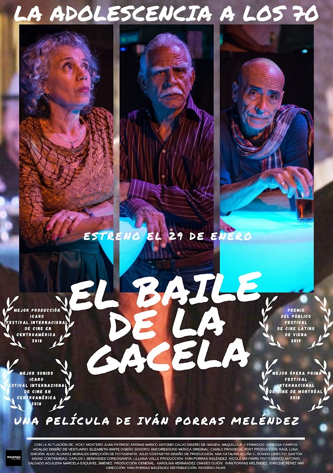 Cartel de la película El baile de la gacela