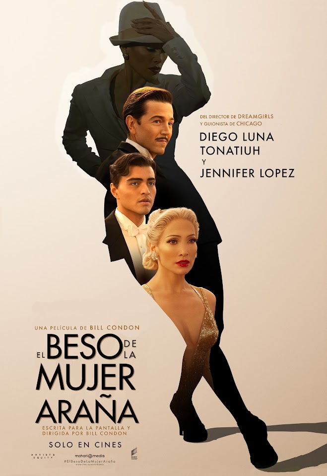 Cartel de la película El beso de la mujer araña