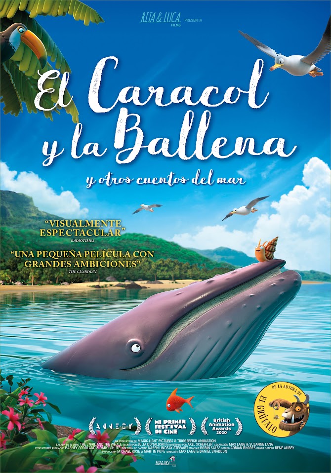 Cartel de la película El caracol y la ballena