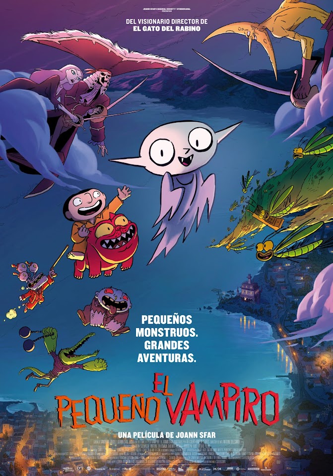 Cartel de la película El pequeño vampiro