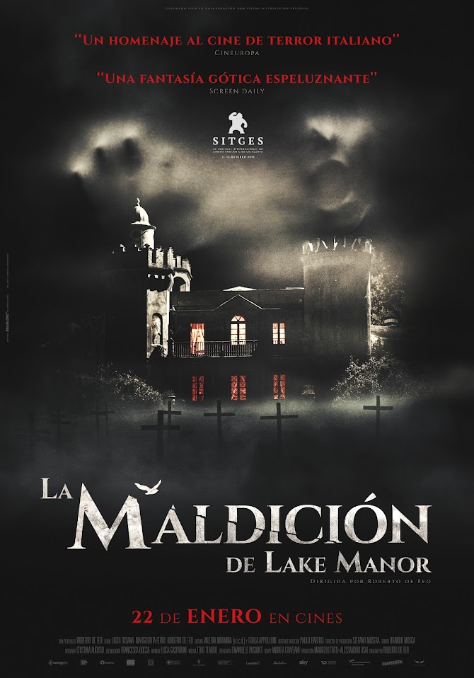 Cartel de la película La maldición de Lake Manor