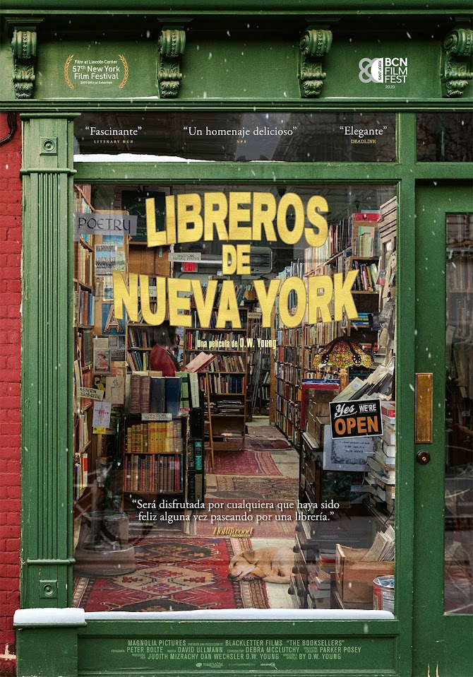 Cartel de la película Libreros de Nueva York