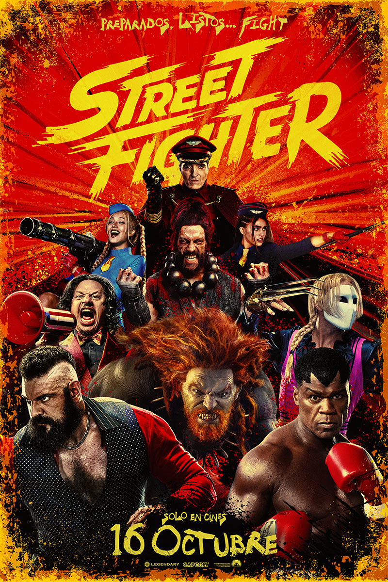 Cartel de la película Street Fighter