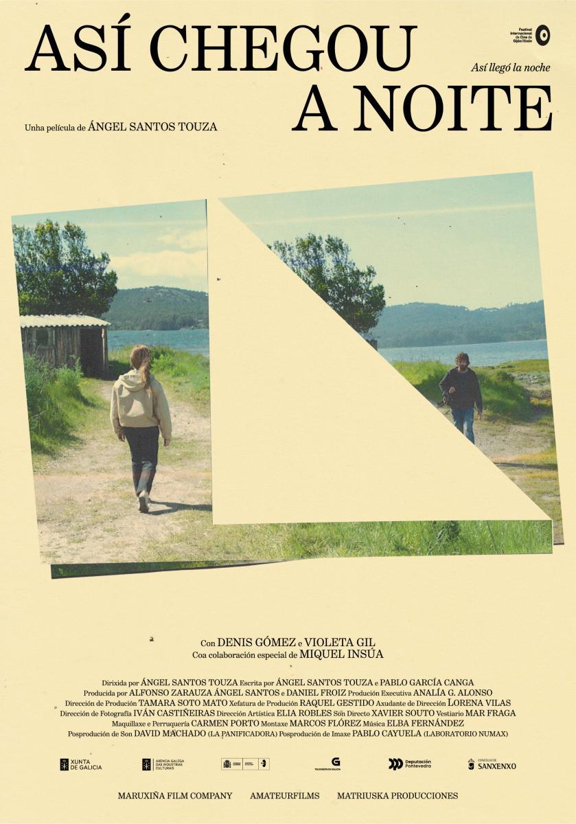 Cartel de la película Así llegó la noche