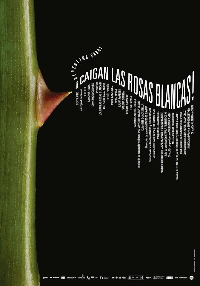 Cartel de la película ¡Caigan las rosas blancas!