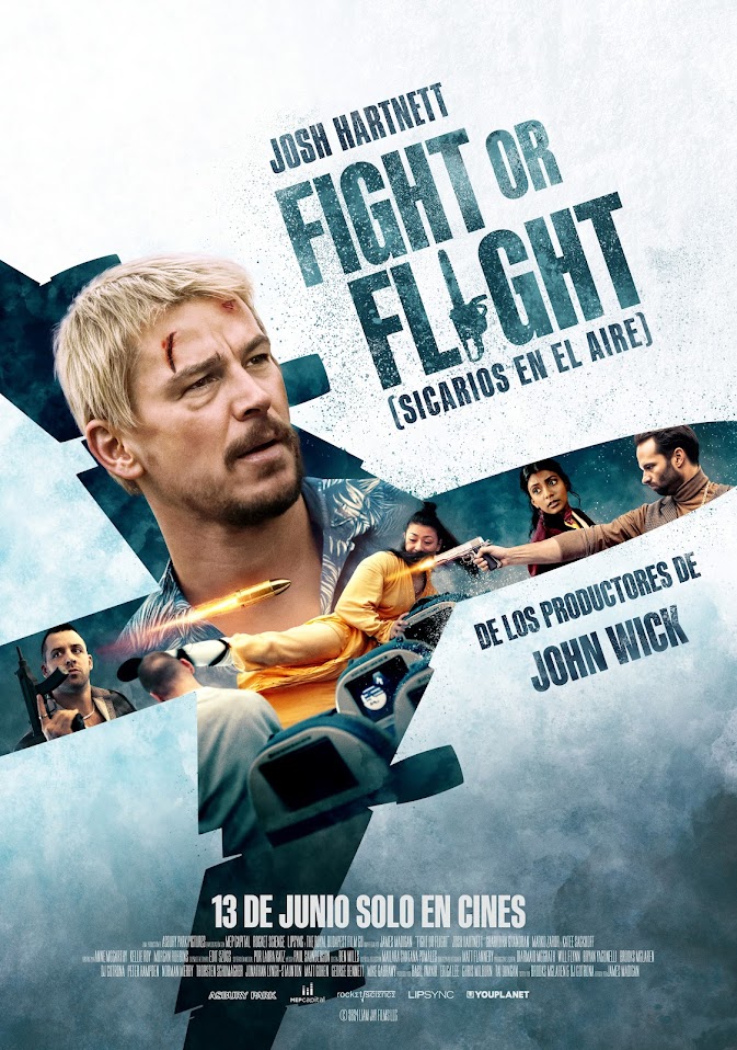 Cartel de la película Fight or Flight (Sicarios en el aire)