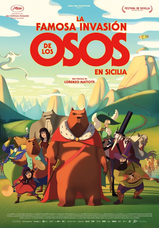 Cartel de la película La famosa invasión de los osos en Sicilia