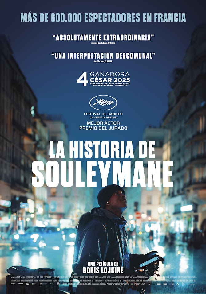 Cartel de la película La historia de Souleymane