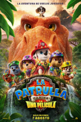 La patrulla canina La Dino película cartel