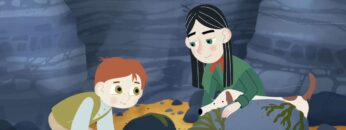 Mary Anning y la playa de los dinosaurios fondo