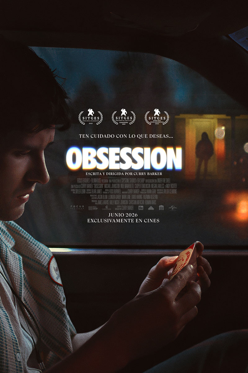 Cartel de la película Obsession