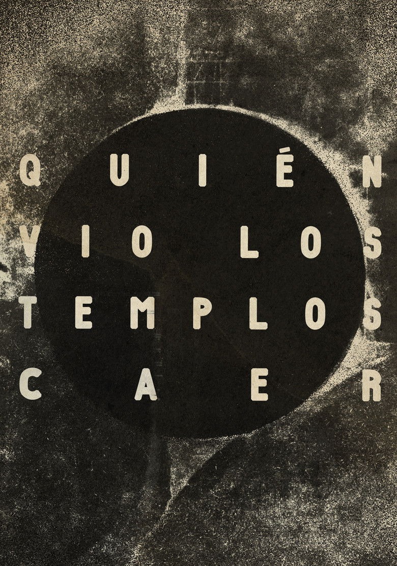 Cartel de la película Quién vio los templos caer