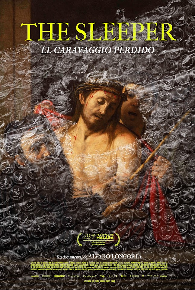 Cartel de la película The Sleeper. El Caravaggio perdido