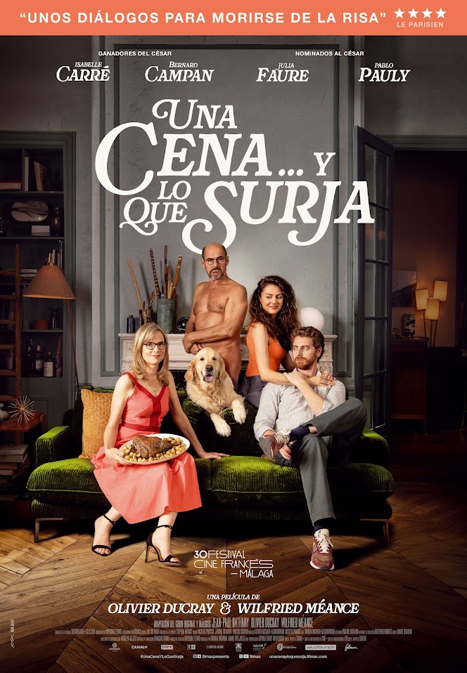 Cartel de la película Una cena… y lo que surja