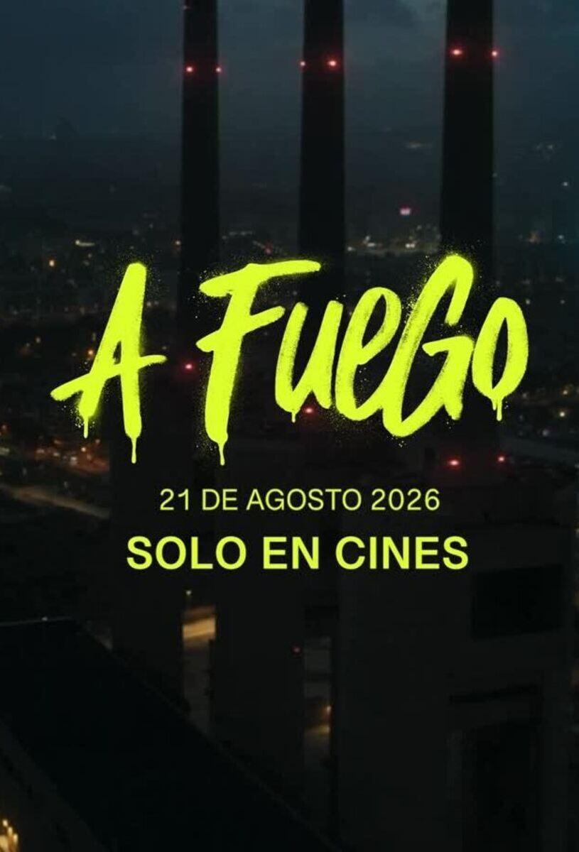 Cartel de la película A fuego