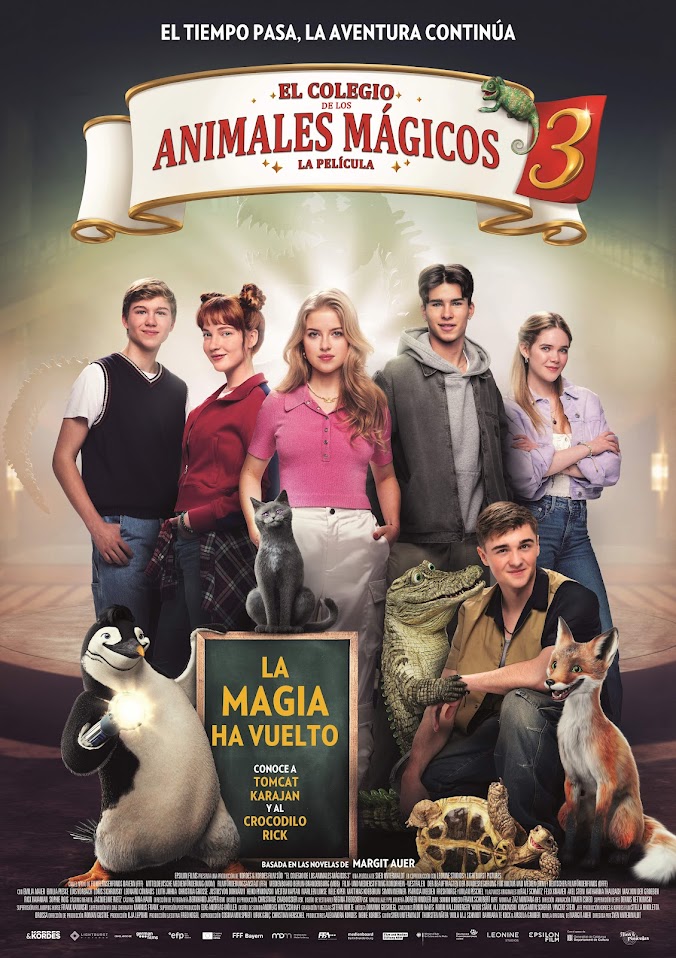 Cartel de la película El colegio de los animales mágicos 3