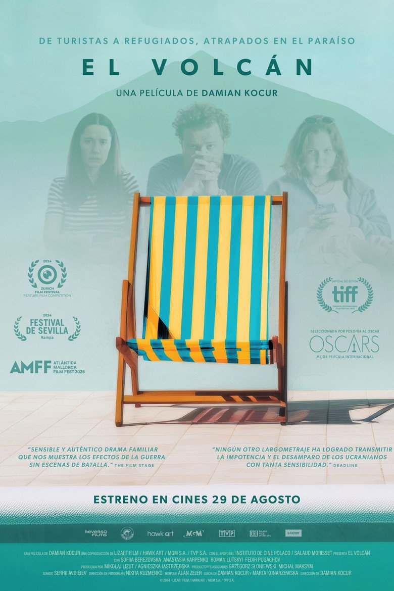 Cartel de la película El volcán